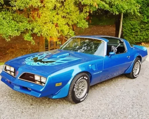 1977 Trans Am Diamond Painting