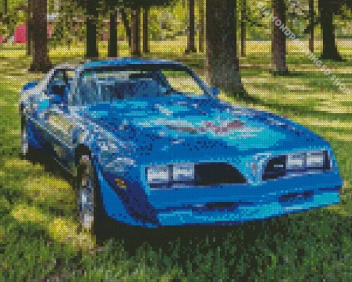 1978 Trans Am Diamond Painting