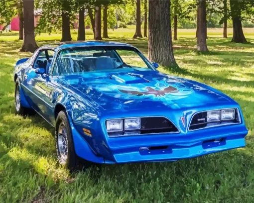 1978 Trans Am Diamond Painting