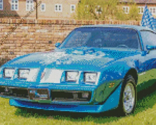1979 Firebird Car Diamond Painting
