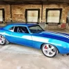 Blue 69 Camaro Ss Diamond Painting