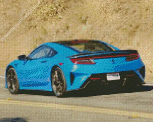 Acura Nsx Car Diamond Painting