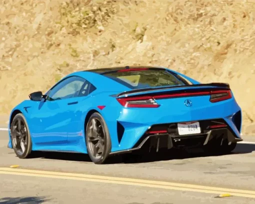Acura Nsx Car Diamond Painting