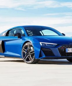Blue Audi I8 Diamond Painting