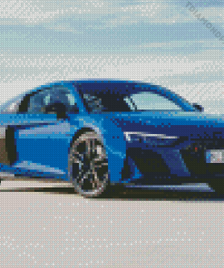 Blue Audi I8 Diamond Painting