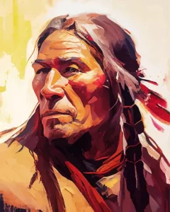 The Leader Cochise Diamond Painting