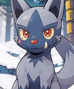 Poochyena Pokemon Diamond Painting