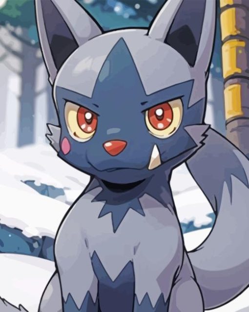 Poochyena Pokemon Diamond Painting