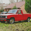 Red Mazda B2200 Diamond Painting