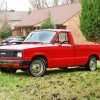 Red Mazda B2200 Diamond Painting