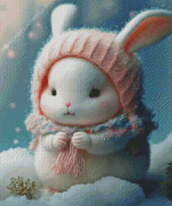 Adorable Bunny Diamond Painting