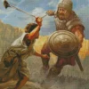 David And Goliath Diamond Painting