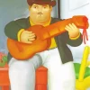 Fat Man Diamond Painting
