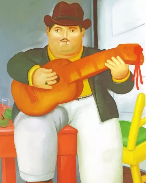 Fat Man Diamond Painting