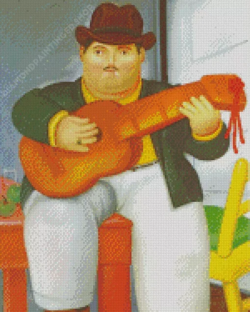 Fat Man Diamond Painting