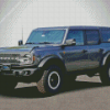 Grey Ford Bronco Diamond Painting