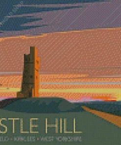 Huddersfield Castle Hill Diamond Painting