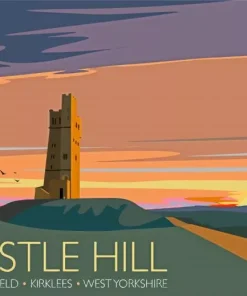 Huddersfield Castle Hill Diamond Painting