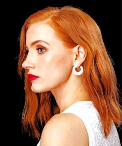 Jessica Chastain Diamond Painting