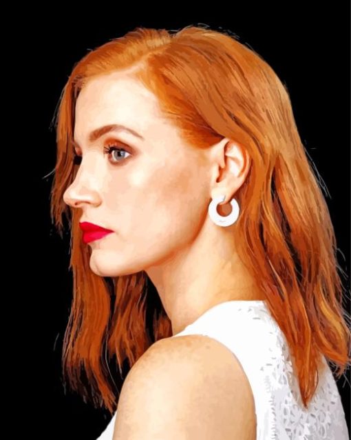 Jessica Chastain Diamond Painting