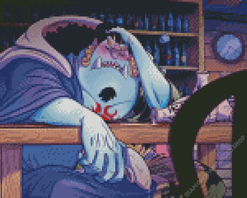 Jinbe Anime Diamond Painting