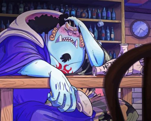 Jinbe Anime Diamond Painting