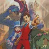 Phoenix Wright Ace Attorney Diamond Painting
