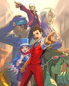 Phoenix Wright Ace Attorney Diamond Painting