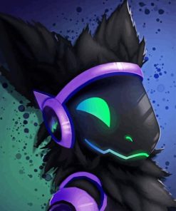 Protogen Furry Diamond Painting