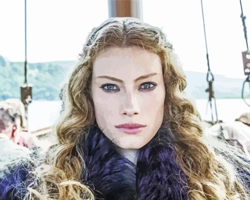 The Viking Aslaug Diamond Painting