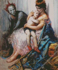 Acrobats Diamond Painting