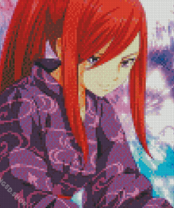 Erza Kimono Diamond Painting
