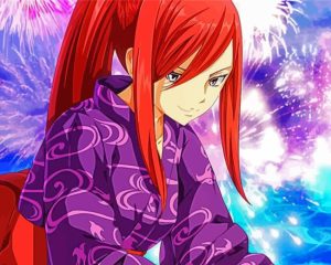 Erza Kimono Diamond Painting