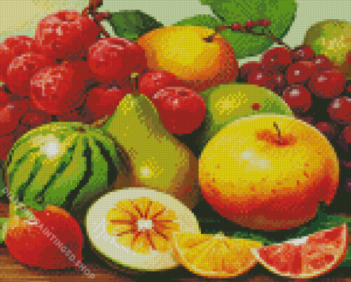Aesthetic Fruit Diamond Painting