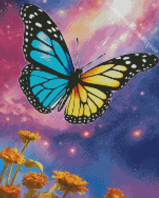 Galaxy Butterflies Diamond Painting