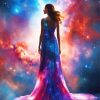 Galaxy Lady Art Diamond Painting