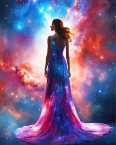 Galaxy Lady Art Diamond Painting