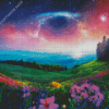 Galaxy Landscape Art Diamond Painting