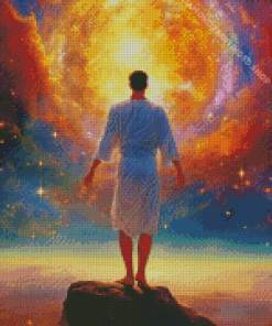 Galaxy Man Diamond Painting