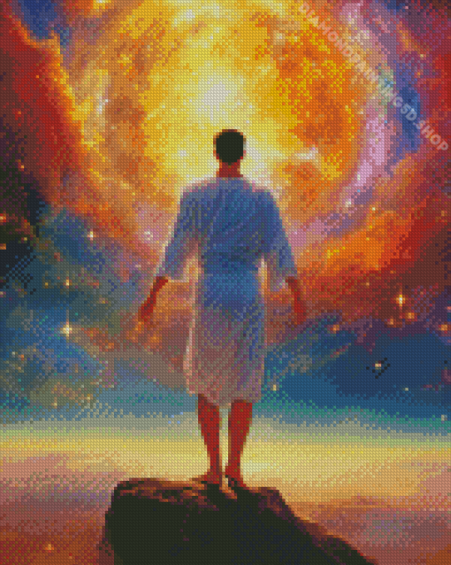 Galaxy Man Diamond Painting