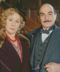 Agatha Christies Poirot Diamond Painting