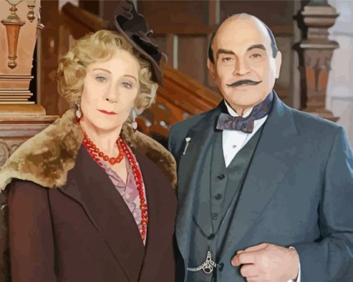 Agatha Christies Poirot Diamond Painting