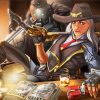 Ashe And Bob Diamond Painting