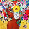 Woman Flowers Diamond Painting