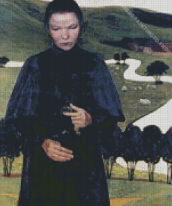 Blind Girl Art Diamond Painting
