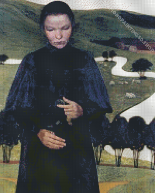 Blind Girl Art Diamond Painting