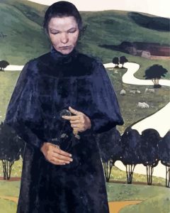 Blind Girl Art Diamond Painting