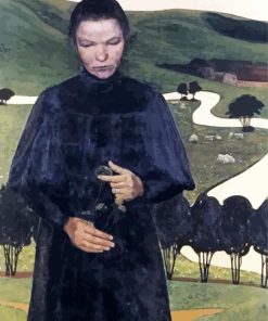Blind Girl Art Diamond Painting
