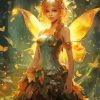 Blond Fairy Diamond Painting