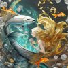 blond mermaid Diamond Painting